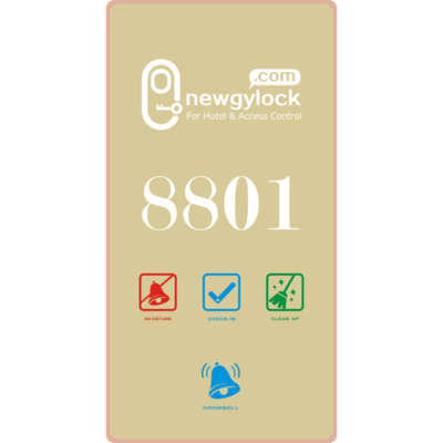 Electronic Door Plate E2