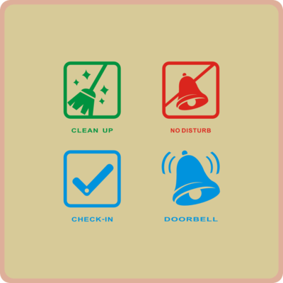 Electronic Door Plate A3